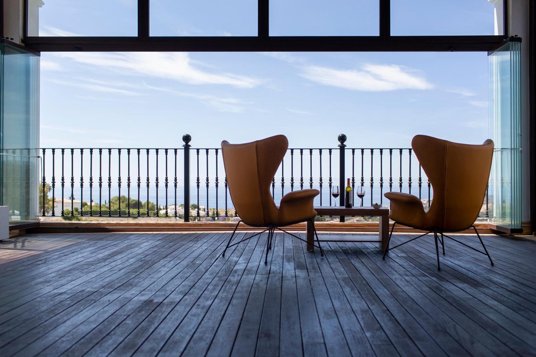Hacienda Vistamar Bed & Breakfast Frigiliana Dış mekan fotoğraf